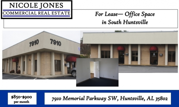 Listing Image #1 - Office for lease at 7910 Memorial Parkway SW, Huntsville AL 35802