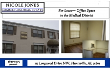 Listing Image #1 - Office for lease at 113 Longwood Dr NW, Huntsville AL 35801