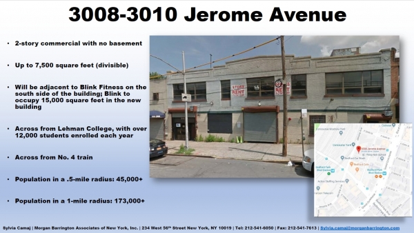 Listing Image #1 - Retail for lease at 3008-3010 Jerome Avenue, bronx NY 10468 Listing Image #1 - Retail for lease at 3008-3010 Jerome Avenue, bronx NY 10468