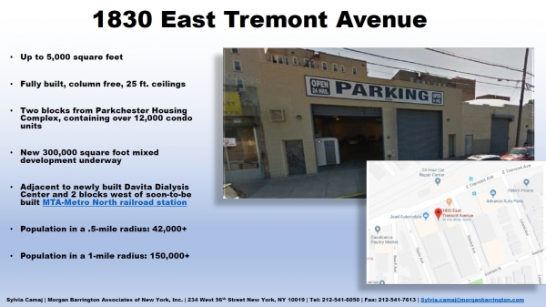 Listing Image #1 - Retail for lease at 1830 East Tremont Avenue, Bronx NY 10460