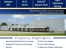 Industrial property for lease in Jackson, MS