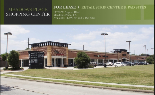 Listing Image #1 - Shopping Center for lease at 11720 West Airport Blvd, Meadows Place TX 77477