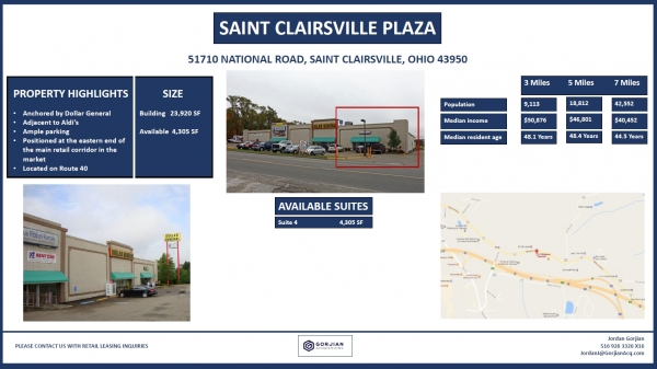 Listing Image #1 - Retail for lease at 51710 National Rd, Saint Clairsville OH 43950