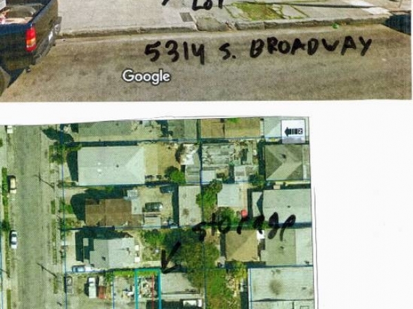 Listing Image #1 - Land for lease at 5314 S Broadway, Los Angeles, California 90037, Los Angeles CA 90037