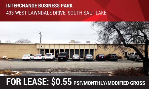 Listing Image #1 - Industrial for lease at 433 West Lawndale Drive, South Salt Lake UT 84115