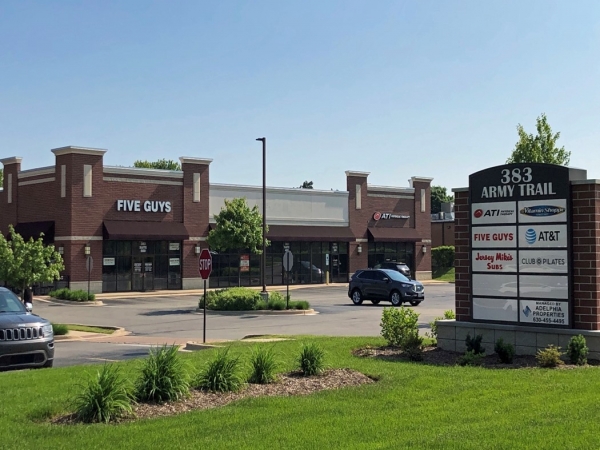 Listing Image #1 - Shopping Center for lease at 383 Army Trail Rd, Bloomingdale IL 60108
