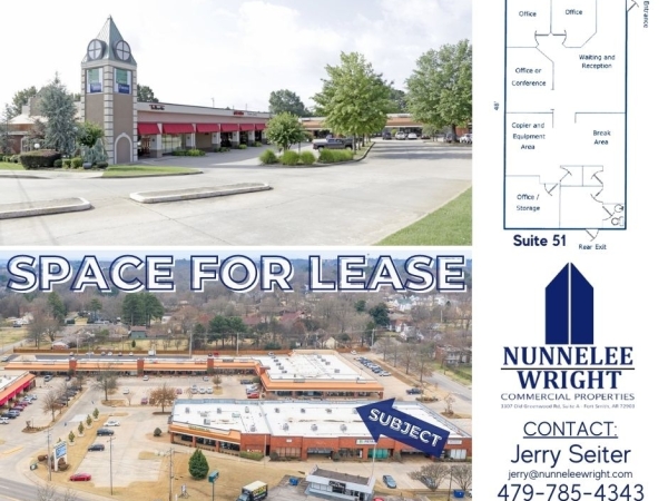 Listing Image #1 - Retail for lease at 4300 Rogers Ave, Ste 51, Fort Smith AR 72903