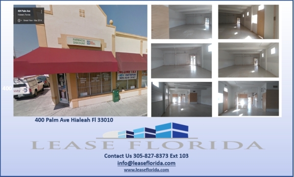 Listing Image #1 - Retail for lease at 400 Palm Ave, Hialeah FL 33010