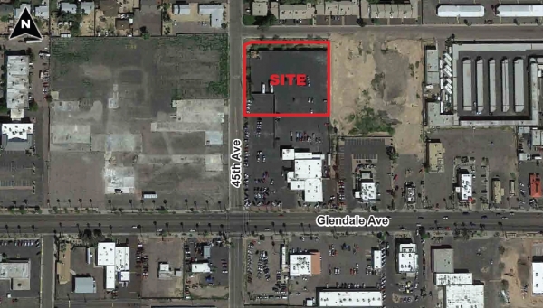 Listing Image #1 - Land for lease at 4435 W Glendale Avenue, Glendale AZ 85301