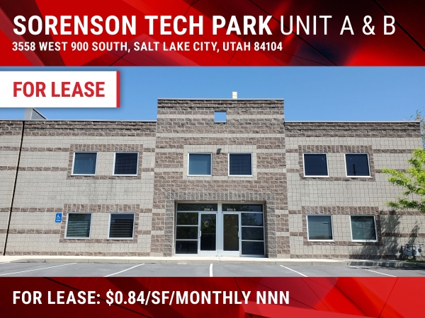 Listing Image #1 - Industrial for lease at 3558 WEST 900 SOUTH, SALT LAKE CITY UT 84104