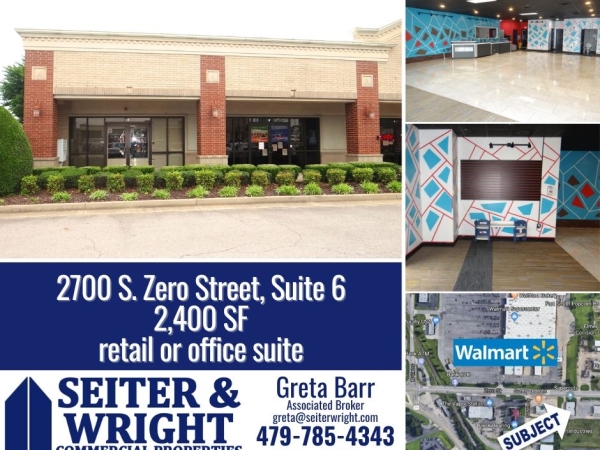 Listing Image #1 - Retail for lease at 2700 S Zero Street, Fort Smith AR 72901