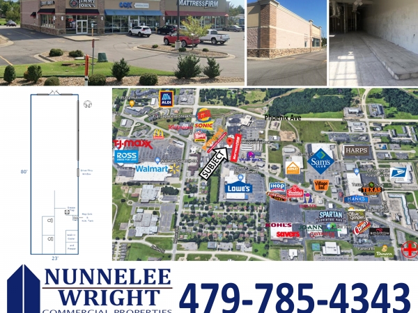 Listing Image #1 - Retail for lease at 8100 Rogers Ave, Fort Smith AR 72903