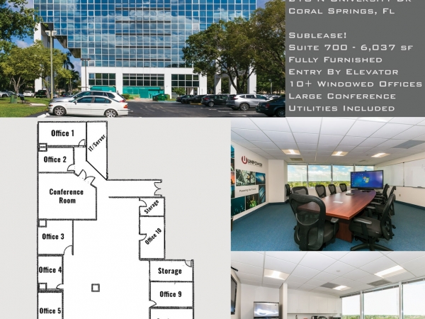 Listing Image #1 - Office for lease at 210 N University Drive, Coral Springs FL 33071