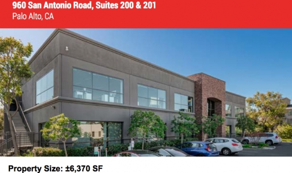 Listing Image #1 - Office for lease at 960 San Antonio Rd, Palo Alto CA 94303