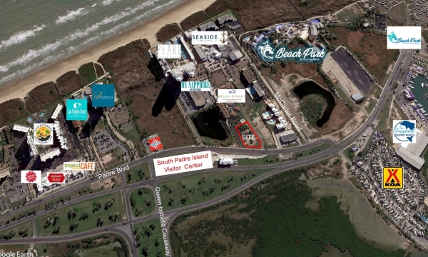 Listing Image #2 - Land for lease at 210 Padre Blvd, South Padre Island TX 78597