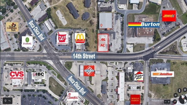 Listing Image #1 - Land for lease at 4434 E. 14th Street, Brownsville TX 78520
