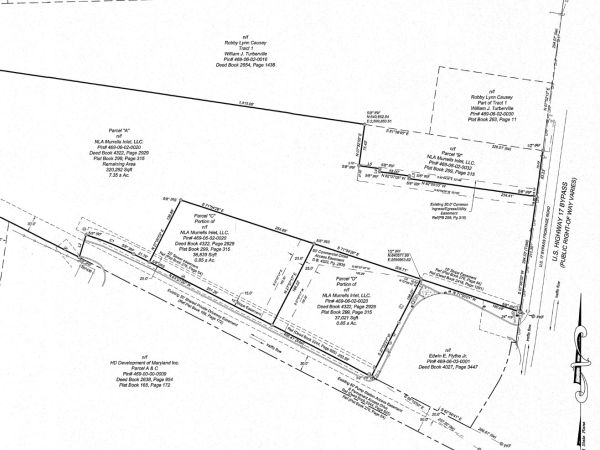 Listing Image #3 - Land for lease at TBD Tadlock Drive Parcel C and D, Murrells Inlet SC 29576