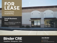 Industrial property for lease in Gilbert, AZ