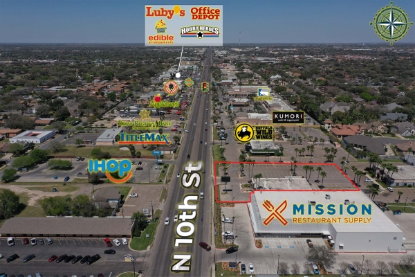 Listing Image #1 - Retail for lease at 4314 N. 10th Street, McAllen TX 78504