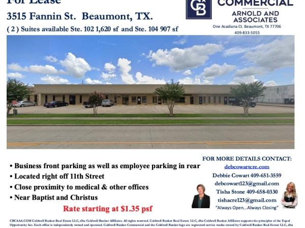 Listing Image #1 - Office for lease at 3515 Fannin St, Beaumont TX 77702