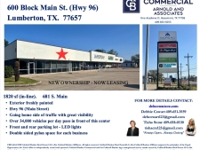 Retail property for lease in Lumberton, TX