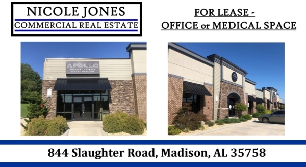 Listing Image #1 - Office for lease at 844 Slaughter Road, Madison AL 35758