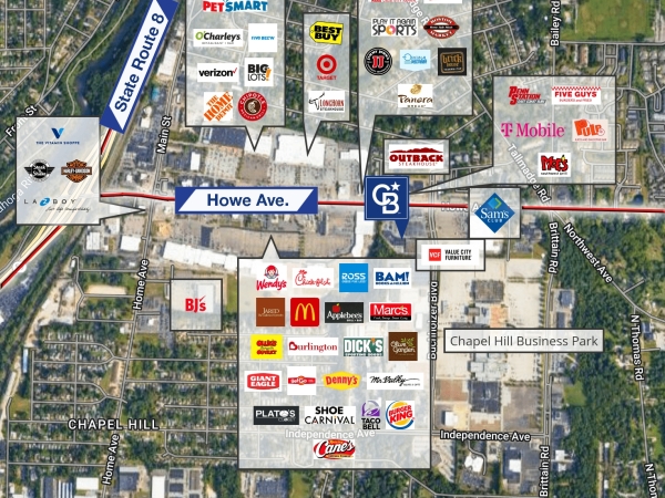 Listing Image #3 - Retail for lease at 696 Howe Avenue, Cuyahoga Falls OH 44221