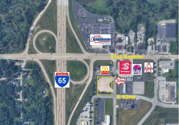 Listing Image #1 - Land for lease at 6150 Mississippi, Merrillville IN 46410