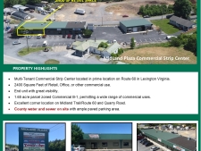 Retail property for lease in Lexington, VA