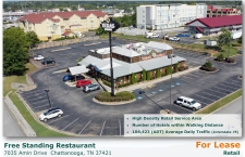 Retail property for lease in Chattanooga, TN