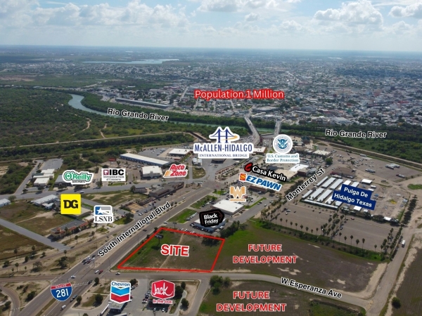 Listing Image #2 - Land for lease at 910 Monterrey Street, Hidalgo TX 78557