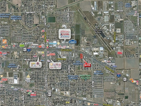 Listing Image #3 - Retail for lease at 1401 E. Pike Blvd, Weslaco TX 78596