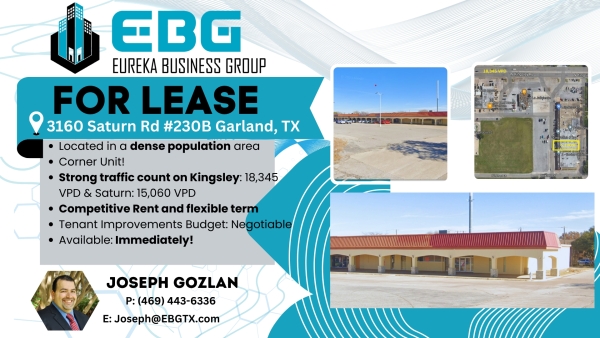 Listing Image #1 - Retail for lease at 3160 Saturn Rd. Suite 230B, Garland TX 75041