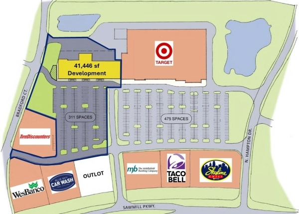 Listing Image #3 - Retail for lease at 10726 Sawmill Pkwy, Powell OH 43065
