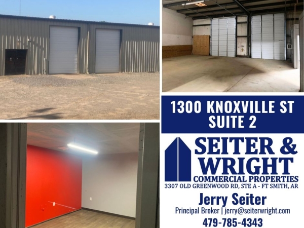 Listing Image #1 - Industrial for lease at 1300 Knoxville St, Suite 2, Fort Smith AR 72901