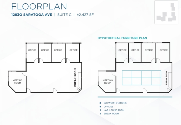 Listing Image #4 - Office for lease at 12980 Saratoga Ave, Saratoga CA 95070