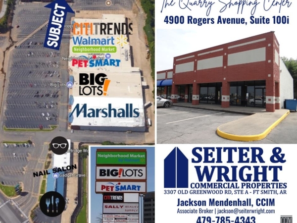 Listing Image #1 - Retail for lease at 4900 Rogers Ave, Suite 100i, Fort Smith AR 72903