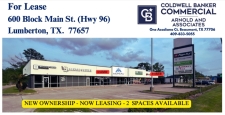 Retail property for lease in Lumberton, TX