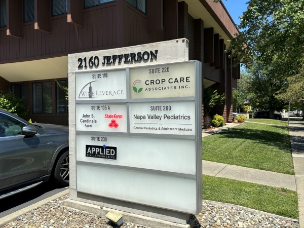 Listing Image #2 - Office for lease at 2160  Jefferson St. #110, Napa CA 94559