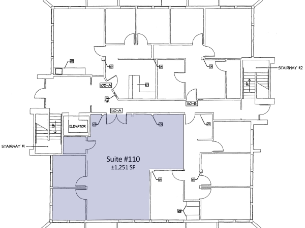 Listing Image #3 - Office for lease at 2160  Jefferson St. #110, Napa CA 94559
