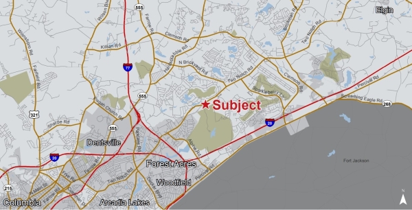 Listing Image #3 - Retail for lease at 9570 9600, 9610 Two Notch Road, Columbia SC 29223