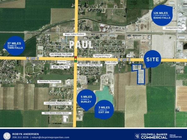 Listing Image #1 - Industrial for lease at 533 W 100 S, Paul ID 83347