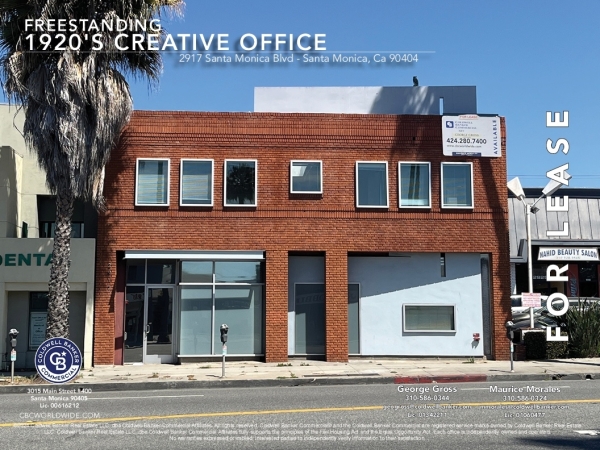Listing Image #1 - Office for lease at 2917 Santa Monica Blvd, Santa Monica CA 90404