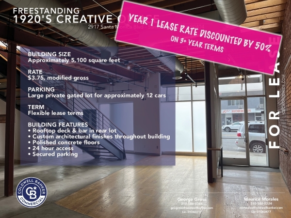 Listing Image #2 - Office for lease at 2917 Santa Monica Blvd, Santa Monica CA 90404