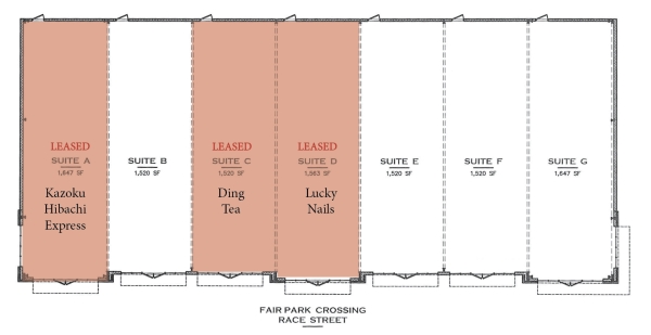 Listing Image #3 - Retail for lease at 2411 Race Street Suite G, Jonesboro AR 72401
