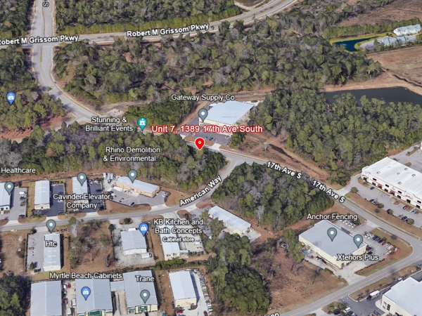 Listing Image #1 - Industrial for lease at 1389 17th Avenue South, Unit 7, Myrtle Beach SC 29577