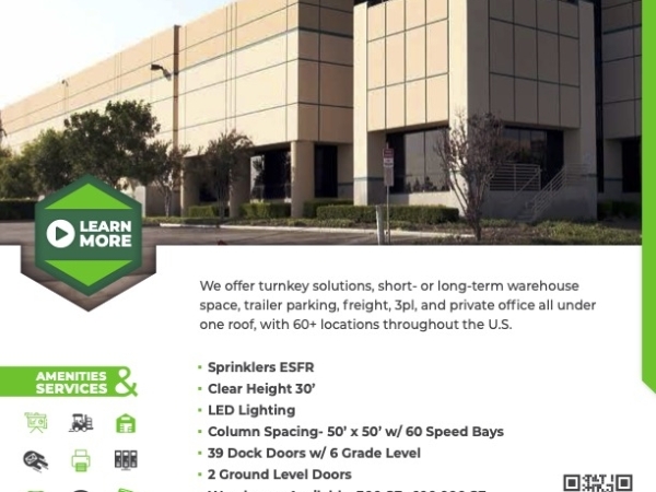 Listing Image #1 - Industrial for lease at 3950 E. Airport Drive, Ontario CA 91761