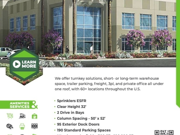 Listing Image #1 - Industrial for lease at 14600 Innovation Dr., Riverside CA 92518