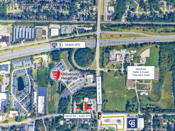 Listing Image #2 - Land for lease at 23655 Detroit Rd, Westlake OH 44145