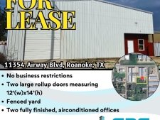 Industrial property for lease in Roanoke, TX